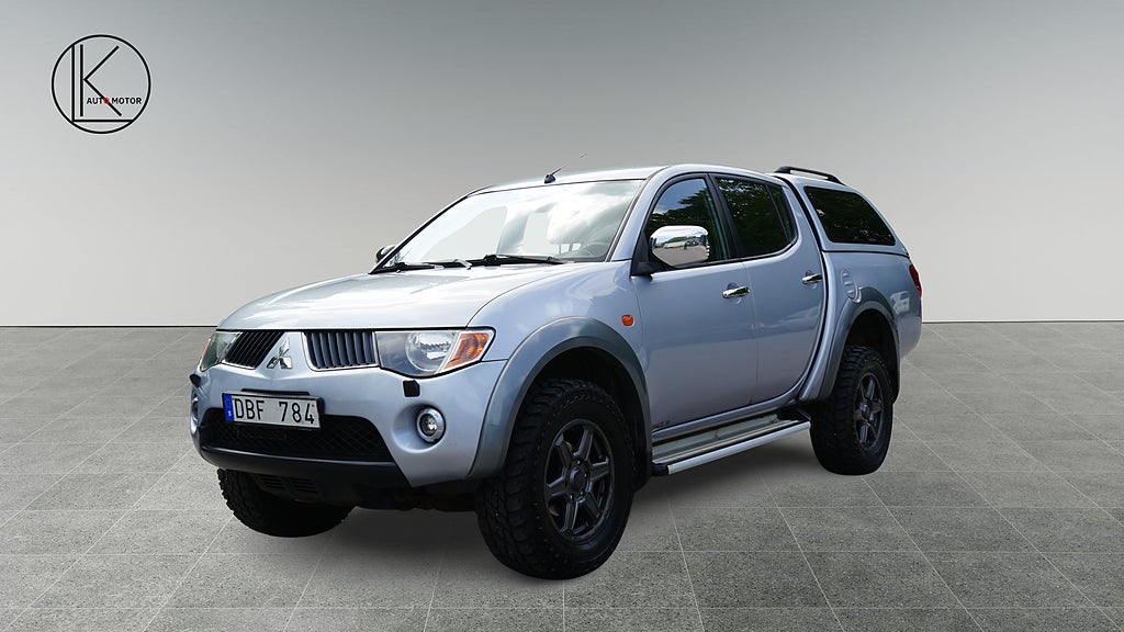Mitsubishi L200 Dubbelhytt 2.5 4x4 Kåpa/Dragkrok/Värmare
