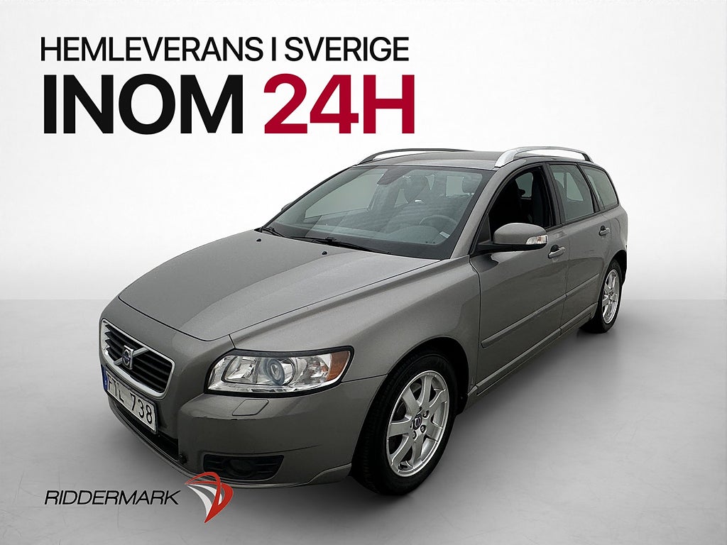 Volvo V50 2.4 Summum 2-Brukare M-Värmare Sensorer Skinn Drag