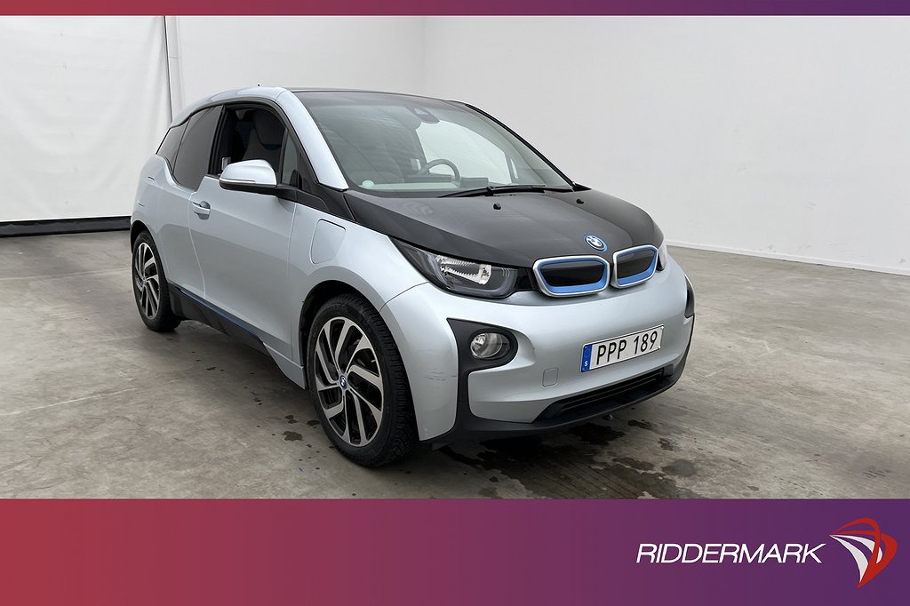 BMW i3 60 Ah REX 170hk Comfort Navi Sensorer