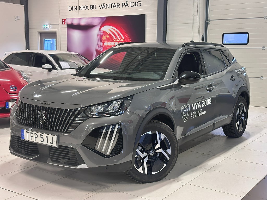 Peugeot 2008 Allure 1.2 PureTech 130hk Demo bil Euro 6