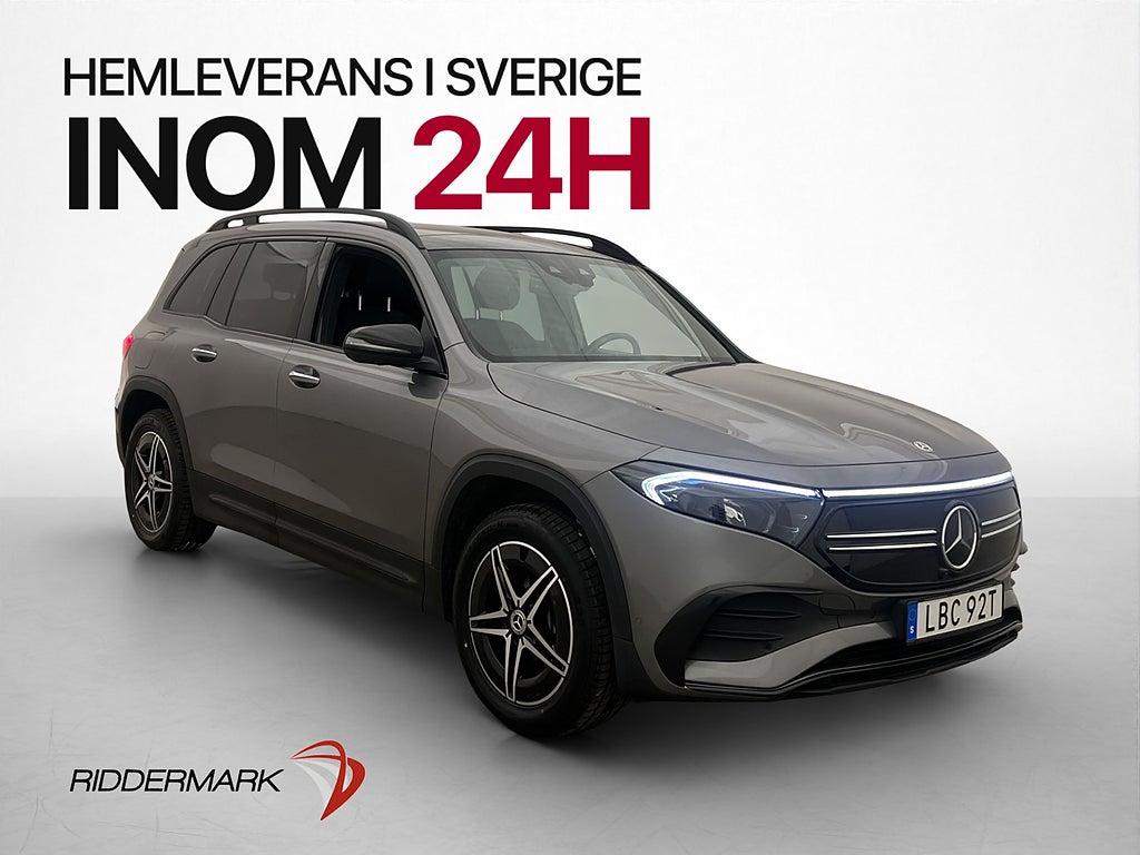Mercedes-Benz EQB300 300 4M 7-Sits MOMS AMG Pano 360 Värmepump