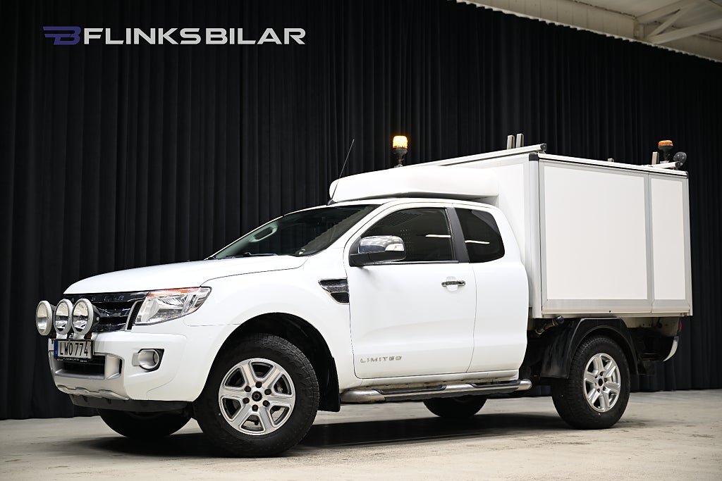 Ford Ranger 2.2 TDCi 4x4 150HK Inredd|Kåpa|Kamkedja|Leasbar|SeUtr!