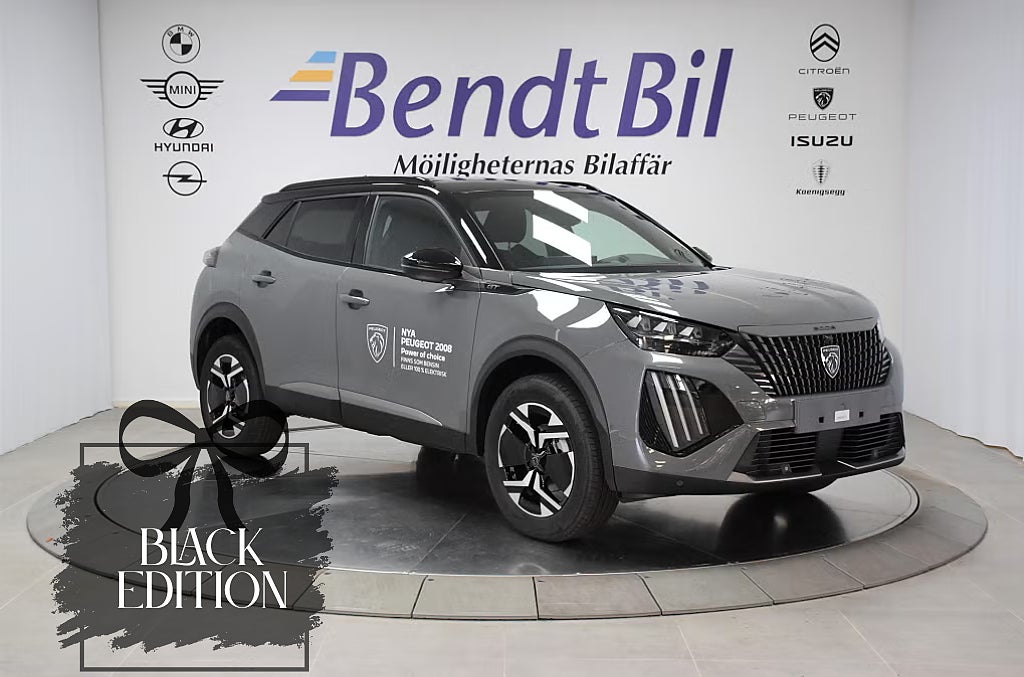Peugeot 2008 BLACK EDITION AUT BEGRÄNSAD KAMPANJ