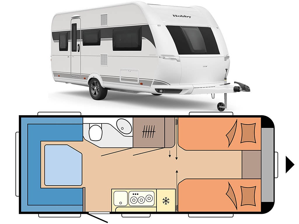 Hobby 585 UL MAXIA, Alde, ugn. NY ! 