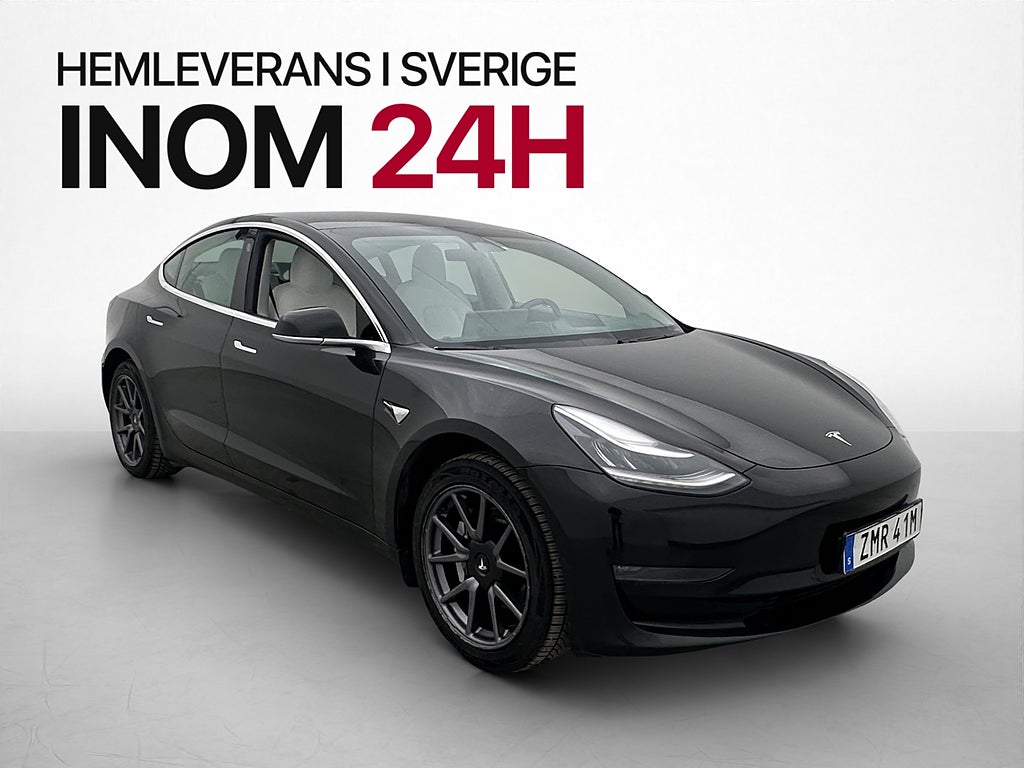 Tesla Model 3 Long Range AWD Drag Autopilot Sv-Såld