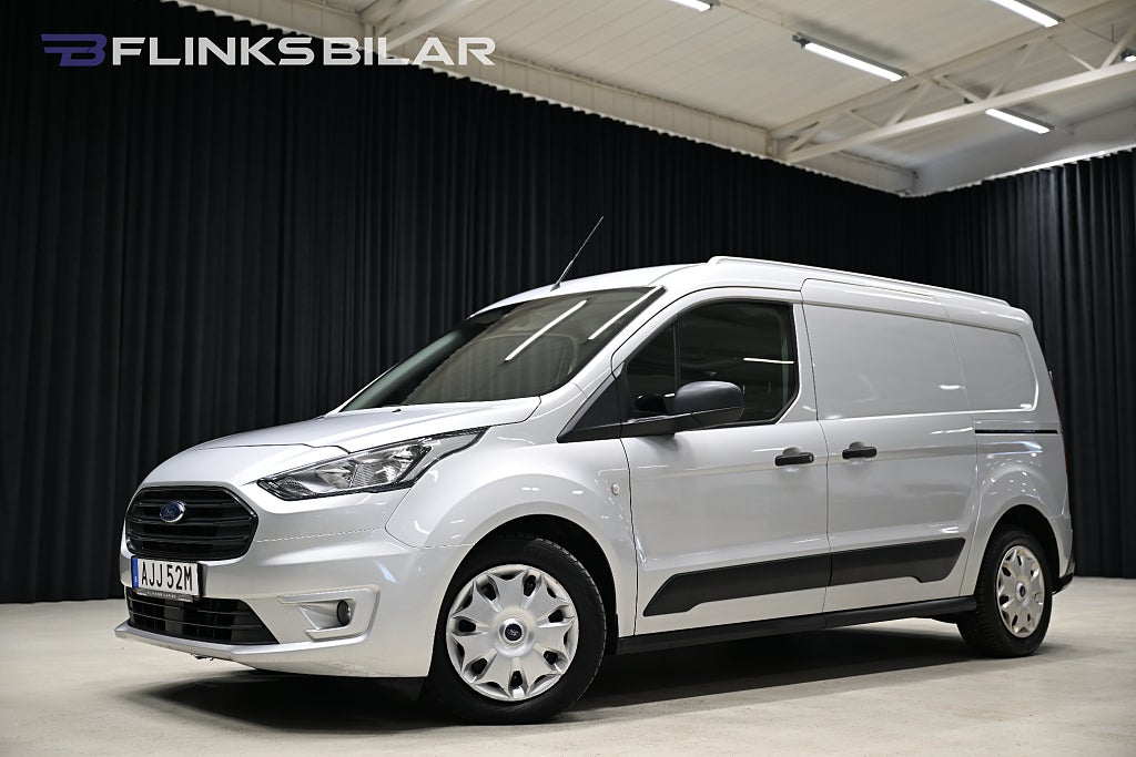 Ford transit Connect 100HK L2|Automat|Inredd|Dubbeldörr|Drag|Värmare
