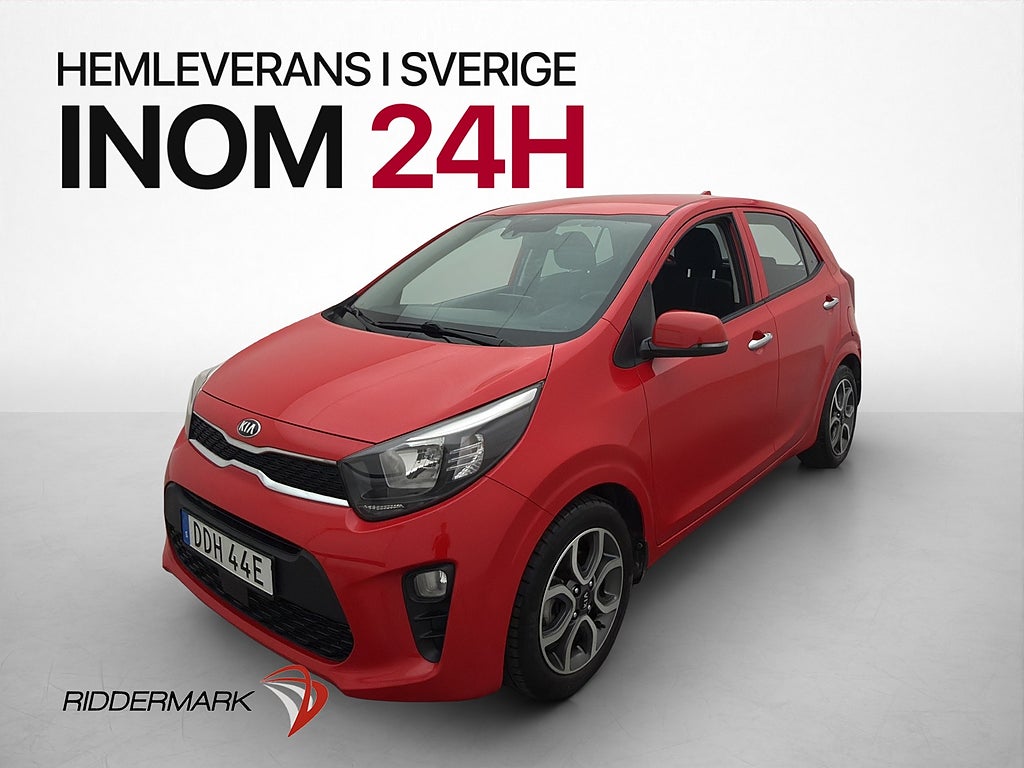 Kia Picanto 1.0 MPI 67hk Advance Kamera CarPlay Rattvärme