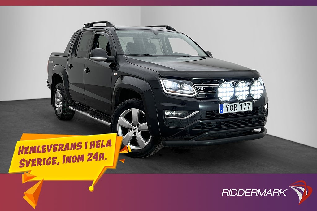 Volkswagen Amarok Aventura 3.0 4M Värmare Skinn Drag MOMS