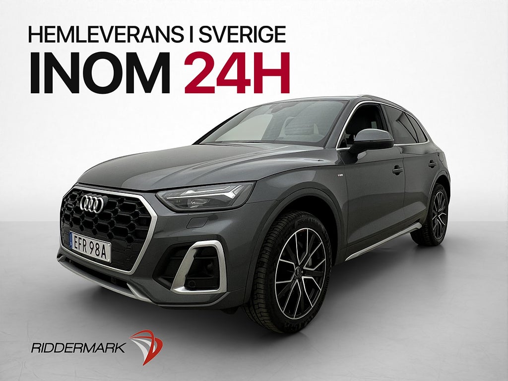 Audi Q5 55 TFSI e Q S Line Drag Kamera 1-Ägare MOMS