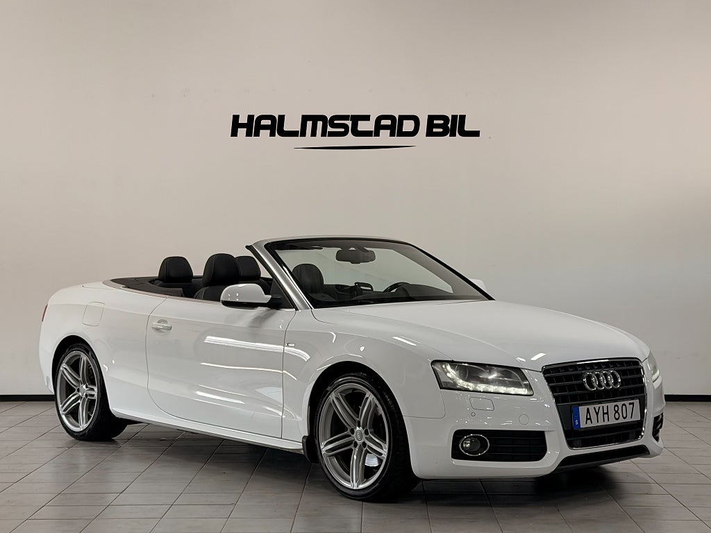 Audi A5 Cabriolet 2.0 TFSI S-Line 211hk Välvårdad 3.45 %