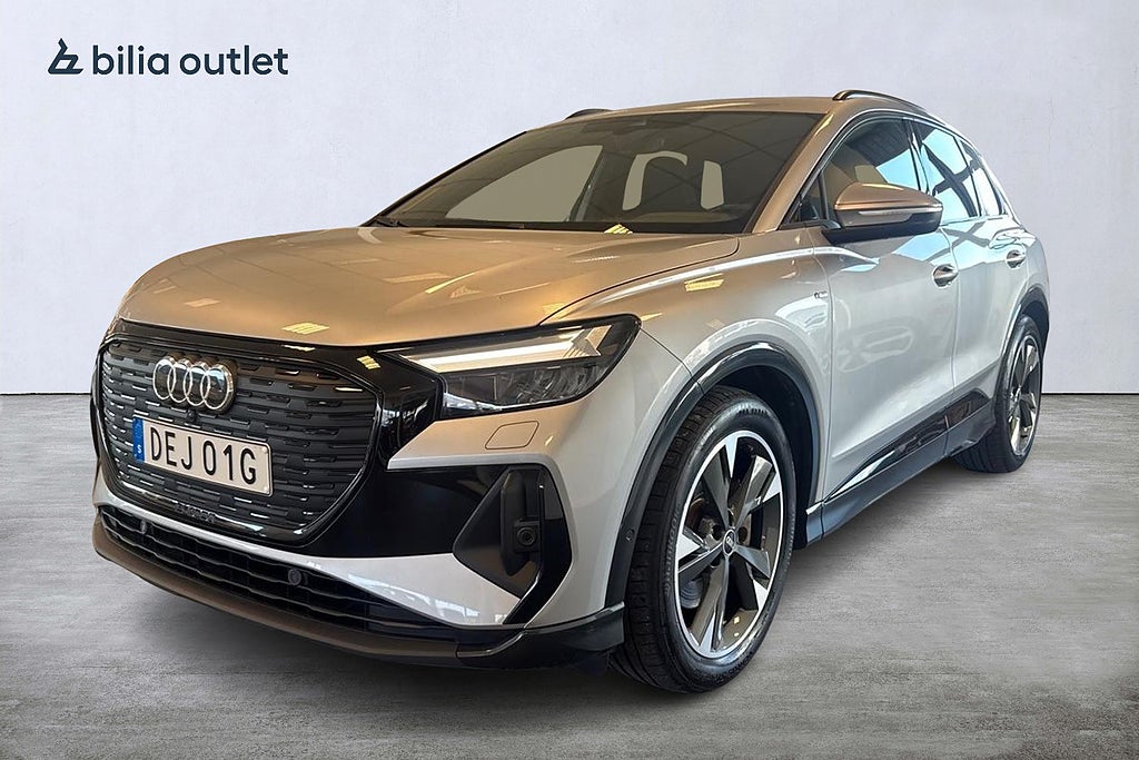 Audi Q4 E-Tron 50 quattro S Line, Sport Ed. 299hk / Kamera Drag MOMS