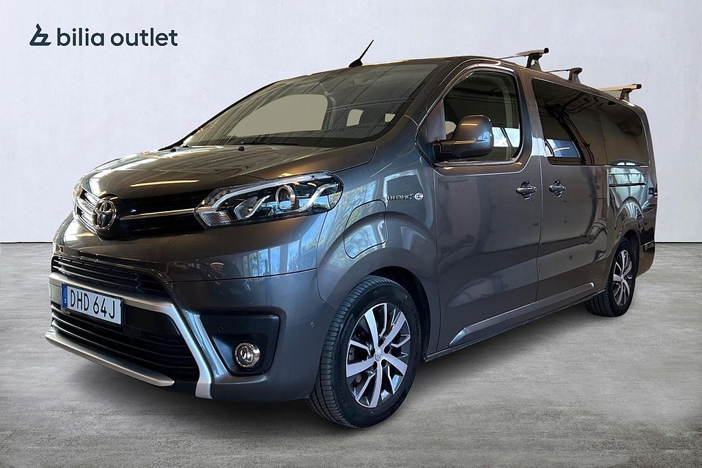 Toyota Proace Verso Electric 75 kWh Dragkrok HuD Navigation Moms