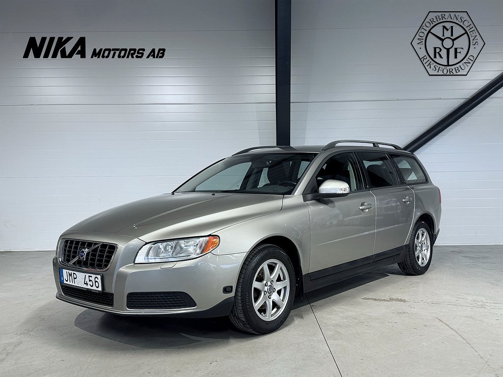 Volvo V70 2.0 Flexifuel Kinetic | Drag | Farthållare | 