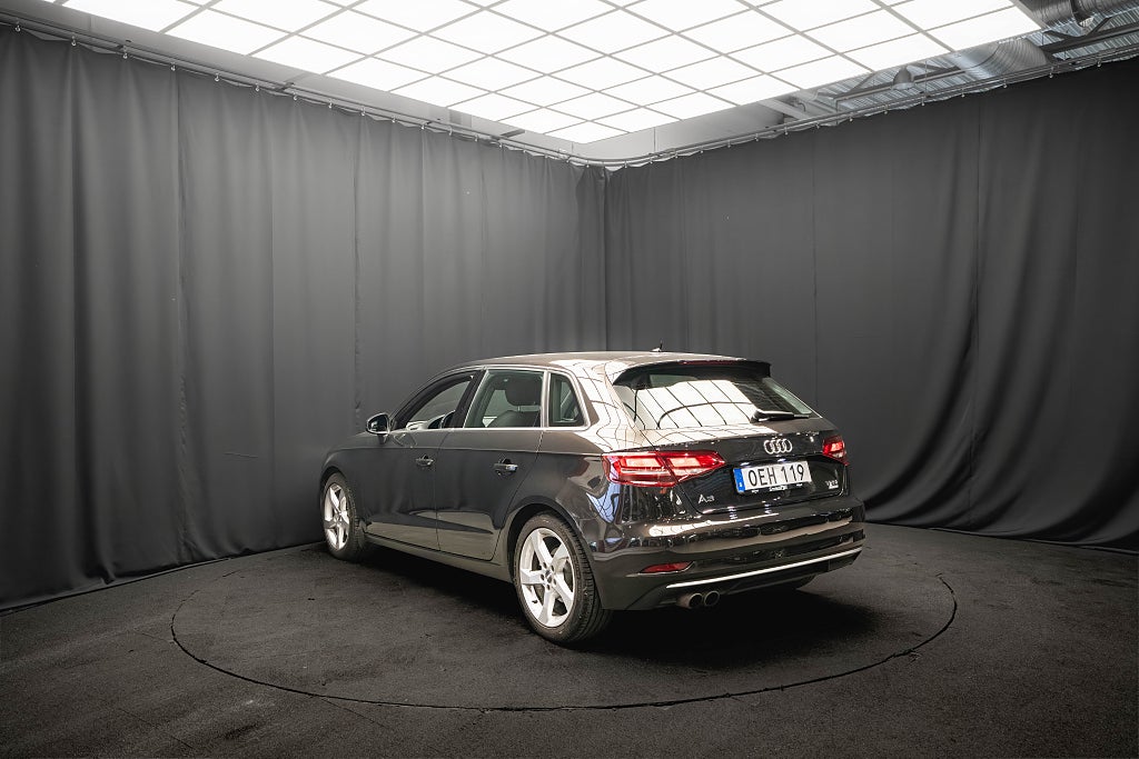 Audi A3 1.4 TFSI M&K-VÄRMARE 1-ÄGARE AUTOMAT ADAPTIV-FART