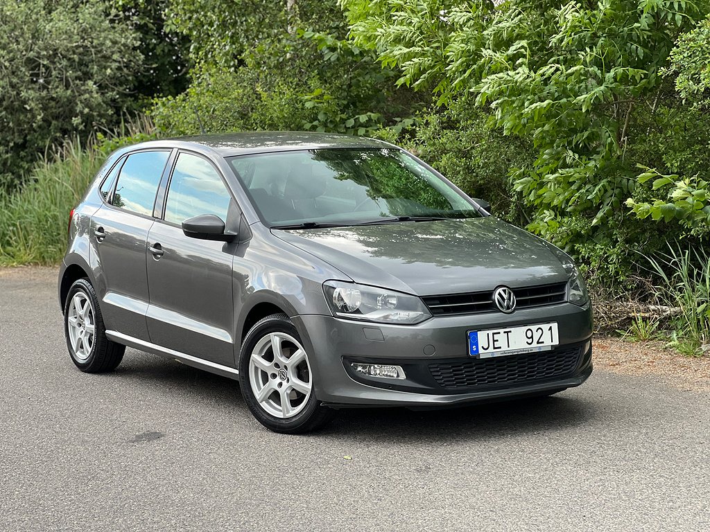Volkswagen Polo 5-dörrar 1.4 Euro 5|1 ÄGARE|NYKAMREM|LÅGMIL