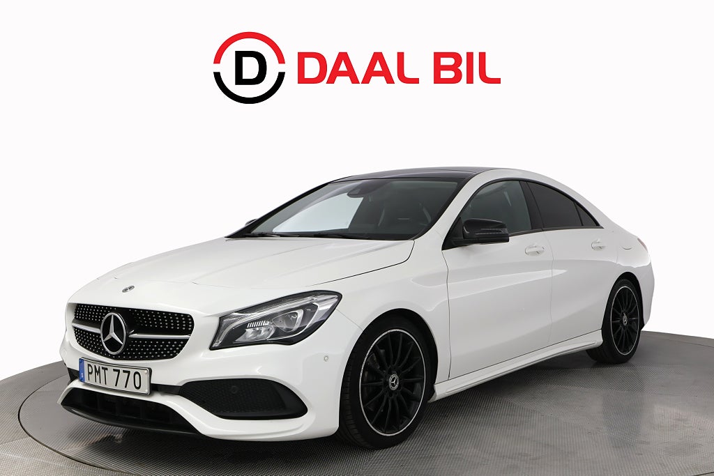 Mercedes-Benz CLA 200 156HK AMG B-KAM PANO FARTHÅLLARE APP-CONNECT