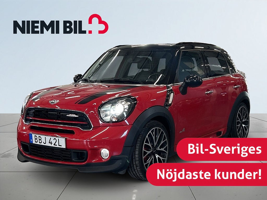 MINI Countryman John Cooper Works ALL4 Salt II S&V-hjul/Skinn/Paddlar