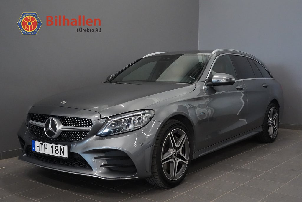Mercedes-Benz C 300 T e 9G-Tronic AMG Premium Cokcpit Kamera Läder Drag