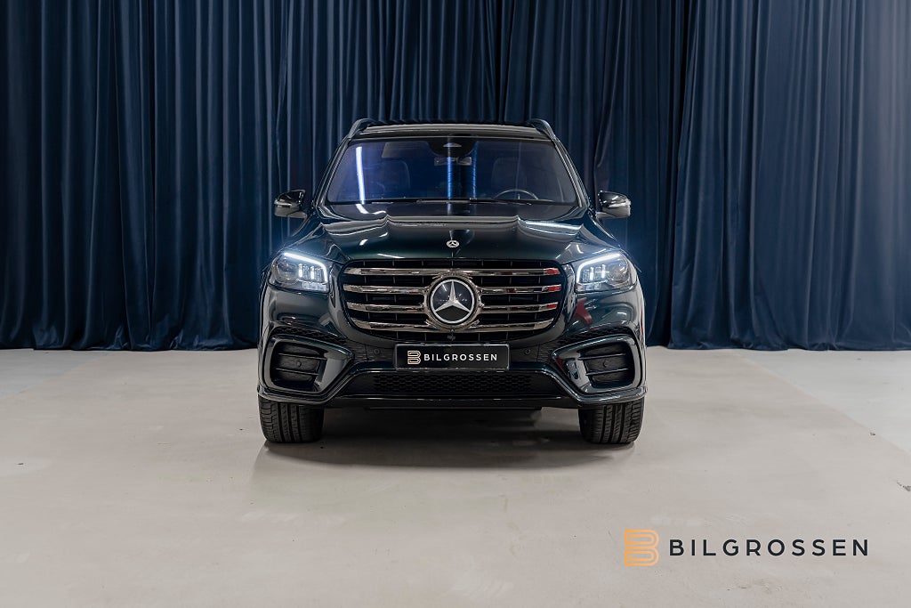 Mercedes-Benz GLS 450 d 4MATIC AMG 7-Sits Pano Burmester Luftdjädring