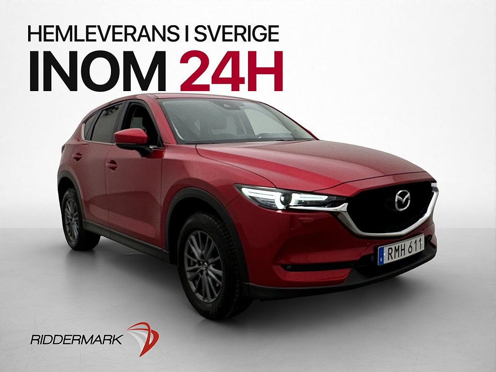 Mazda CX-5 SKYACTIV-D 150hk M/K Värm Drag Sensor Rattvärm