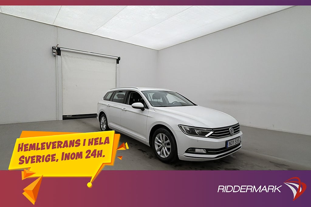 Volkswagen Passat 1.4 TSI 150hk Kamera Cockpit Värmare Drag