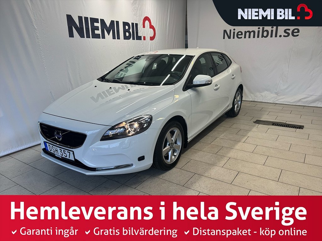 Volvo V40 T2 120hk Dragkrok/MoK/Låg skatt/kamrem bytt/S&V