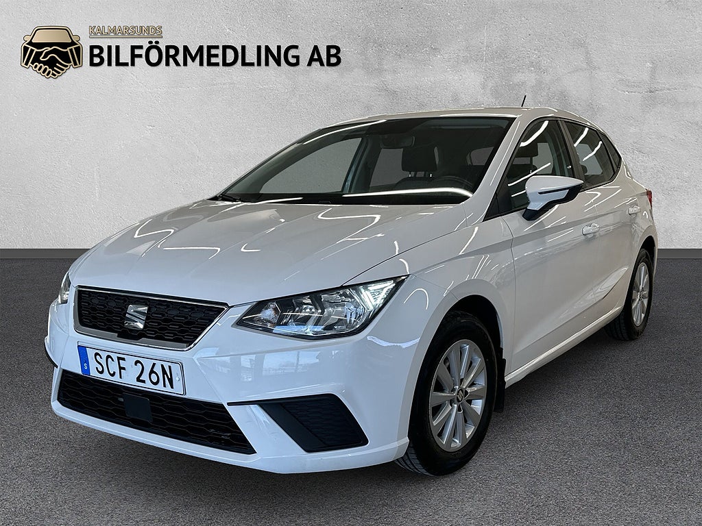 Seat Ibiza 1.0 TSI Style Nyservad Carplay PDC Låg Skatt 95hk 
