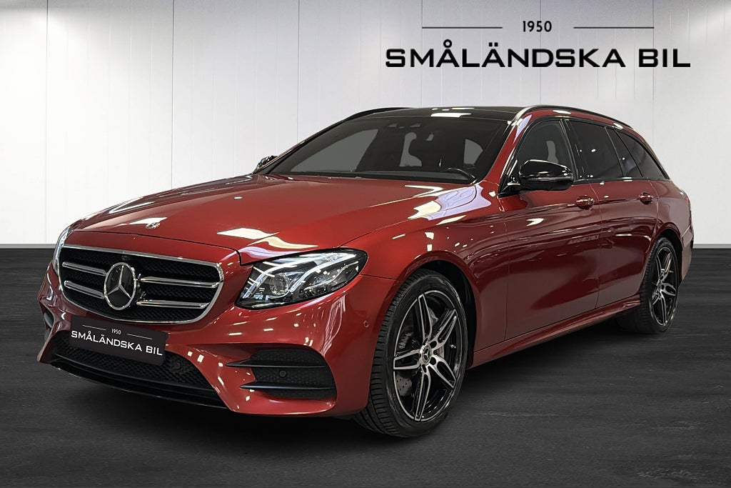 Mercedes-Benz E 350d AMG Line Panorama Drag 258hk 