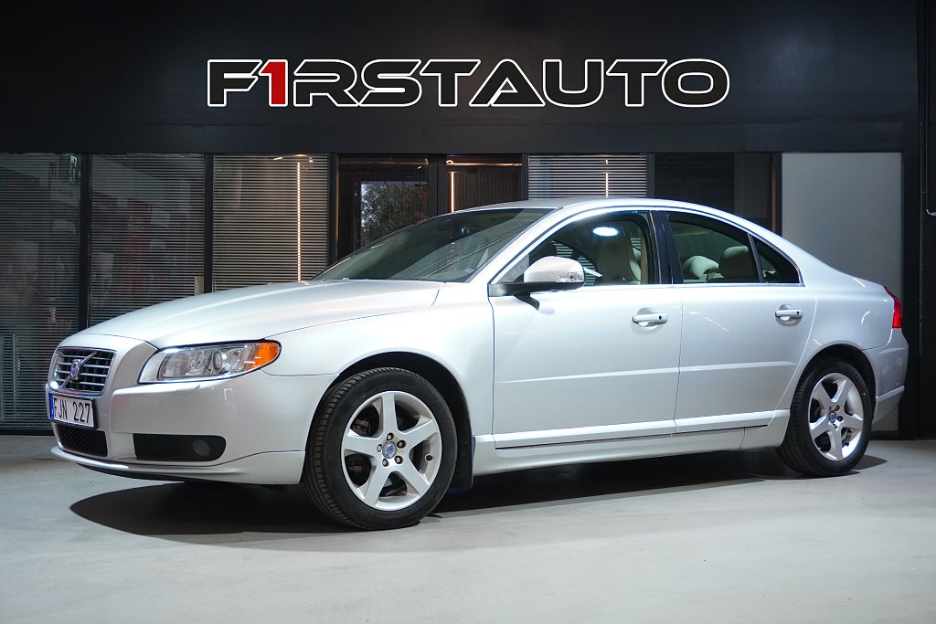 Volvo S80 D5 Geartronic Summum P sensorer Drag Skinn Ny servad
