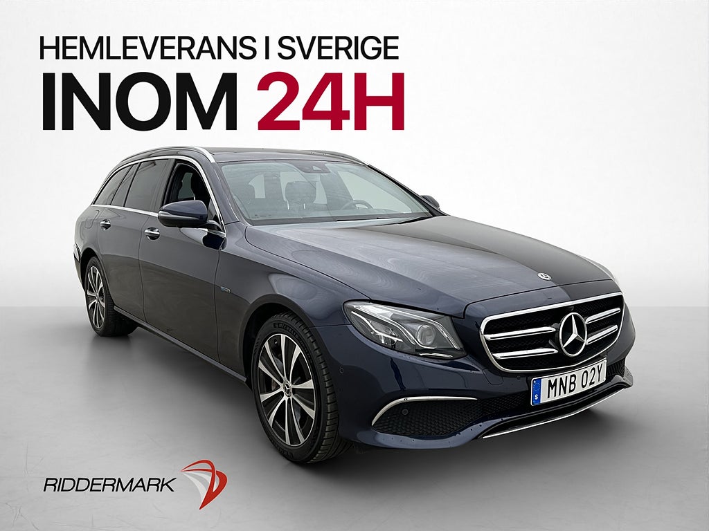 Mercedes-Benz E300 de 306hk Burmester D-Värmare Pano 360°