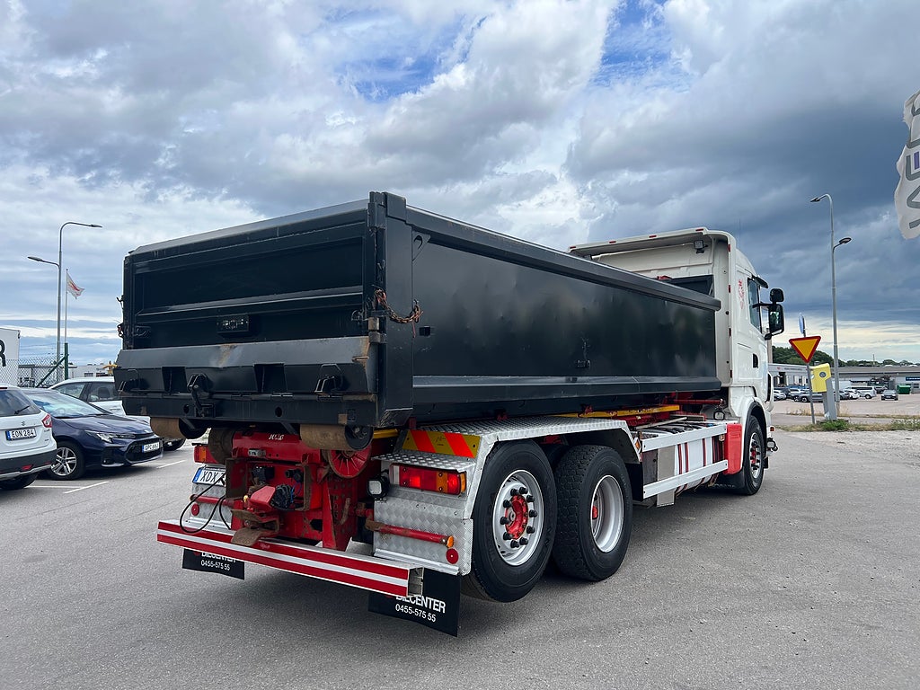 Scania R500 V8 6x2*4 Manuell Växellåda, Lastväxlare inkl flak