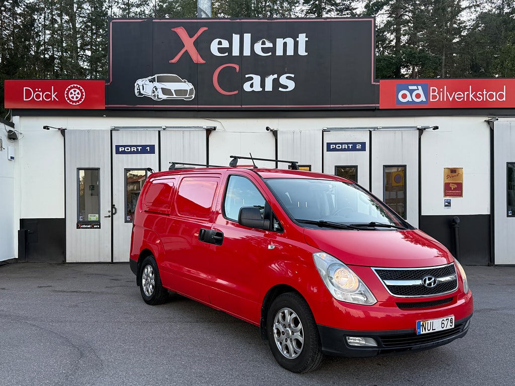Hyundai H-1 Cargo 2.5 CRDI Automat 170hk 3-Sits Moms