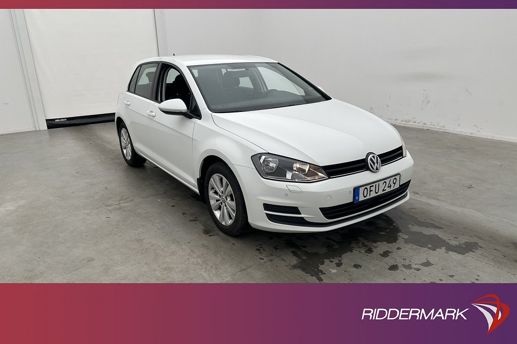 Volkswagen Golf 1.4 TSI MultiFuel 125hk Kamera CarPlay Drag