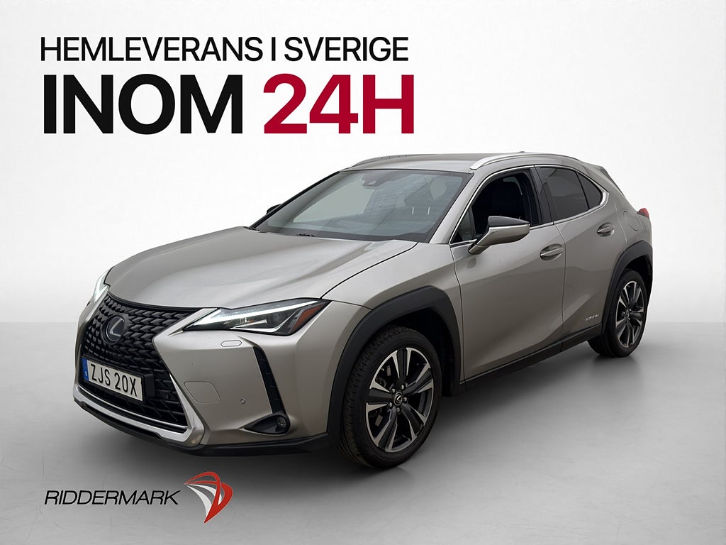 Lexus UX 250h 184hk Kamera Sensorer Adaptiv Rattvärme Navi