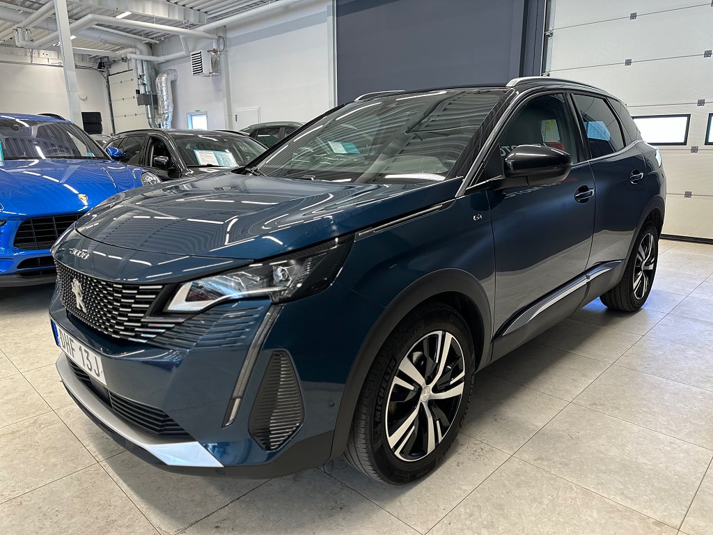 Peugeot 3008 1.2 PureTech 130 EAT GT/B-Kamera/Farthållare/Nav 4,99%