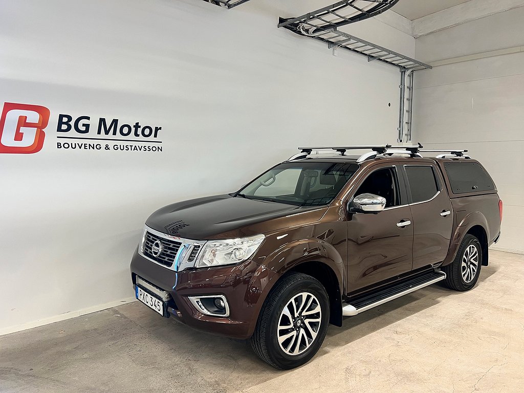 Nissan Navara 2.3 dCi 4WD 190hk Backkamera/Värmare/Navi