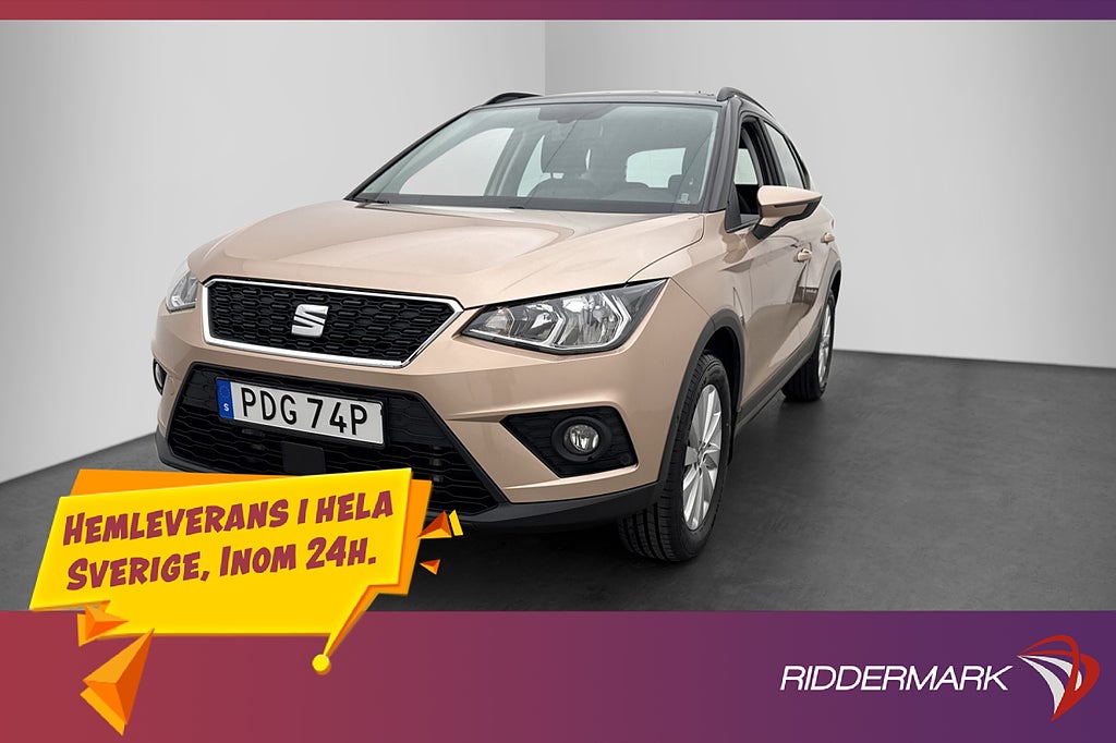 Seat Arona 1.0 TSI Style Cockpit Sensorer CarPlay Låg-Skatt