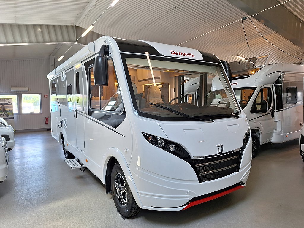 Dethleffs Globebus I6 Active Långbädd, Automat, Solcell, Vinter Komfort Pa
