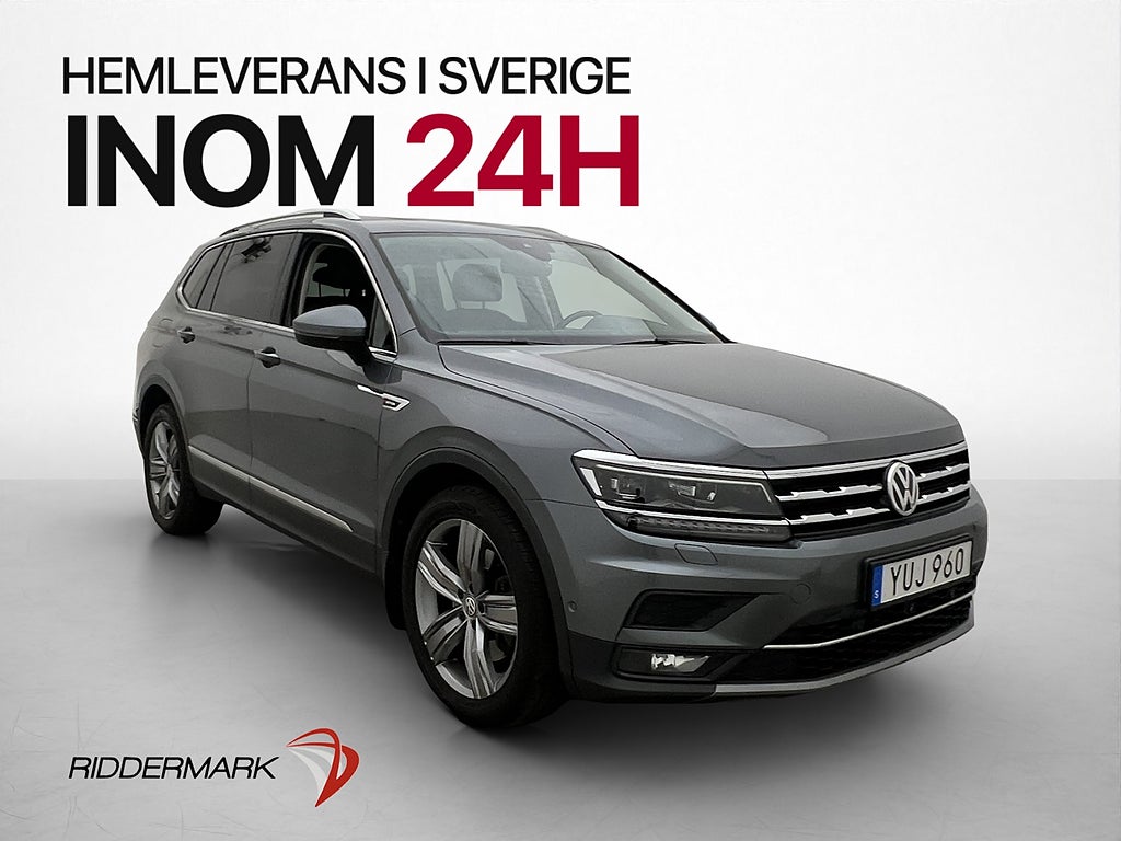 Volkswagen Tiguan Allspace 2.0 TDI 4M 190hk 7-Sits Pano Drag