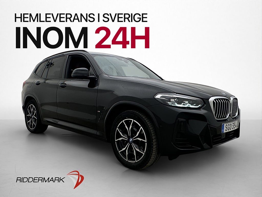 BMW X3 xDrive30e M Sport Cockpit H/K Läder Adapt-fart MOMS