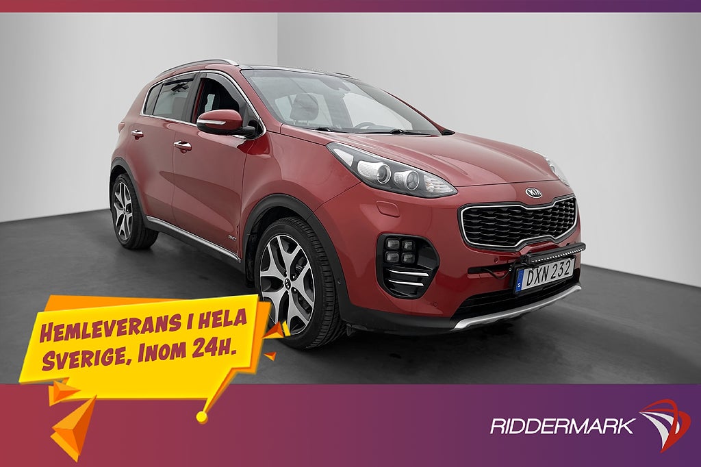 Kia Sportage 2.0 AWD 185hk GT-Line Pano JBL Kamera Dragkrok