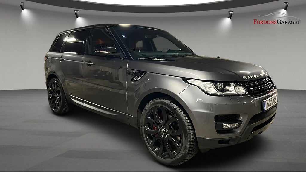 Land Rover Range Rover SPORT 3.0 SDV6 4WD FULLUTRUSTAD LÅGMIL SVENSK 306HK 