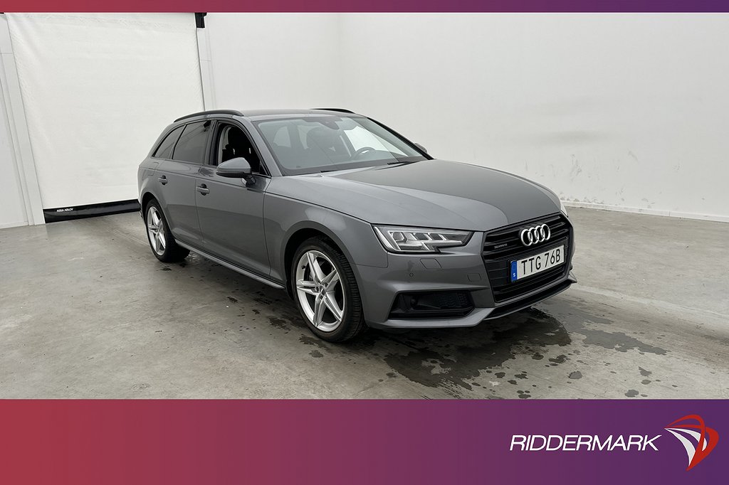 Audi A4 Avant 40 TDI Q 190hk Proline Värm Sensorer Drag MOMS