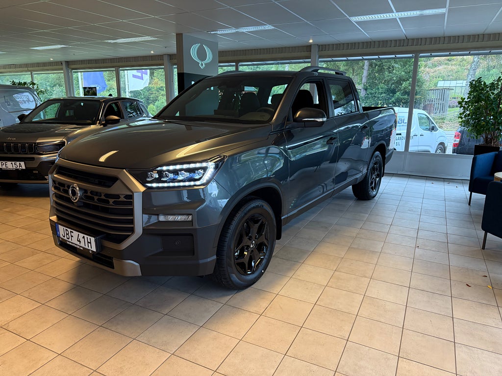 KGM Musso Grand  Black Line+ CNG 2.2 4x4 Skatt 4636:-/År