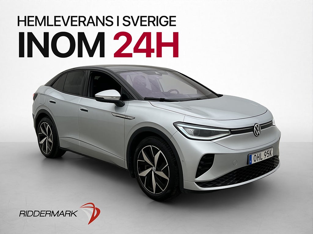 Volkswagen ID.5 GTX 299hk Värm Kamera Halvskinn CarPlay MOMS