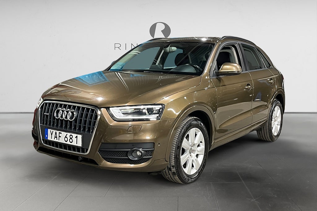 Audi Q3 2.0 TFSI 211 HK AUT COMFORT Q NAVI M&K PDC 10000MIL 17"