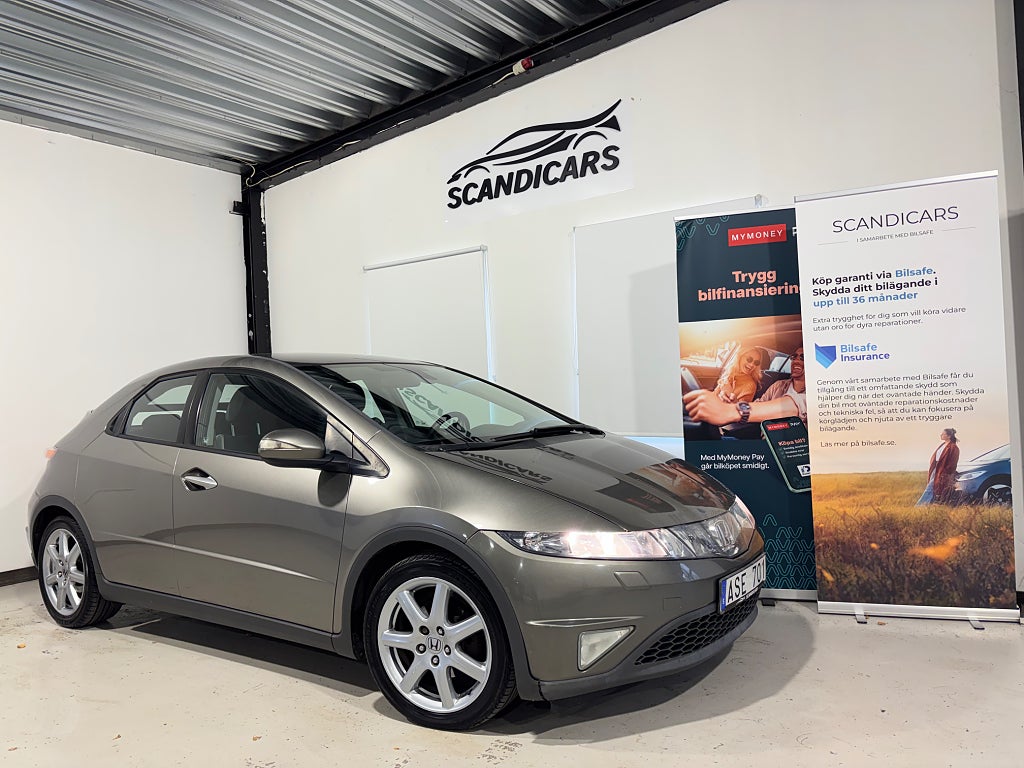 Honda Civic 5-dörrar 1.8 i-VTEC Sport Euro 4 NYSERVAD 0%RÄNTA