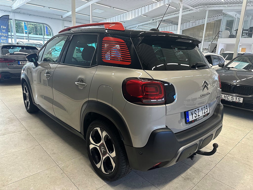 Citroën C3 Aircross 1.2 PureTech 110hk/B-Kamera/DRAG/NAV/SKINN/PANO