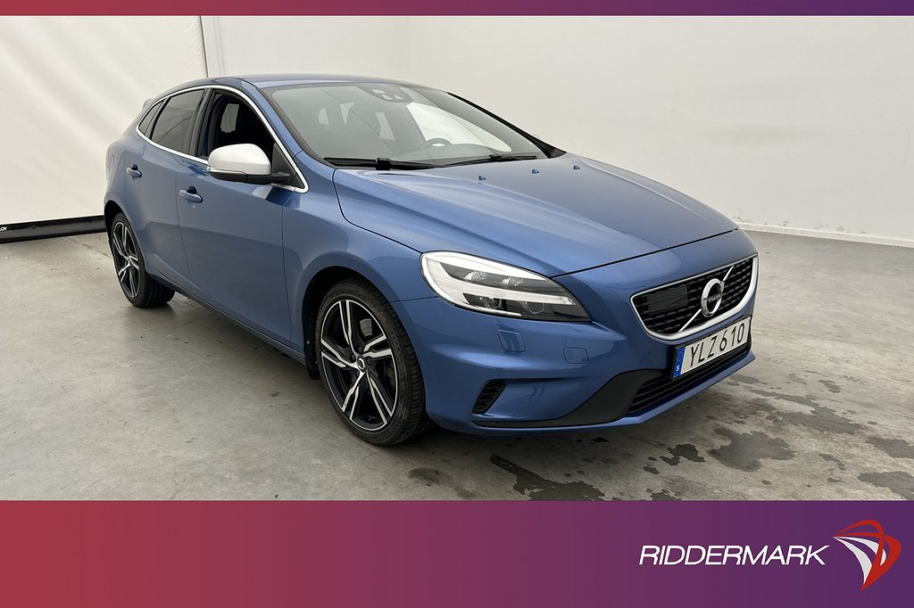 Volvo V40 T3 152hk R-Design VOC Värm Skinn Kamera BLIS