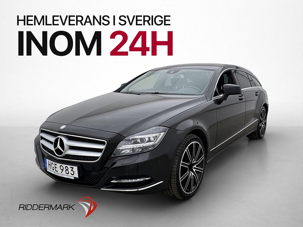 Mercedes-Benz CLS 350 4M D-Värm H/K Skinn Kamera T-Lucka